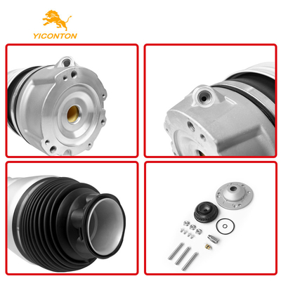 Orientazione posteriore a sinistra Sospensione gommata acciaio molla per Audi Q7 Porsche Cayenne VW Air Suspension