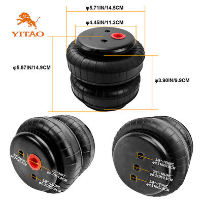 Set di supporti di montaggio adatti 2011-2017 Chevy Silverado 2500HD/3500HD Ruote a 8 raggi Senza barra anti-roll posteriore TOW-GM11