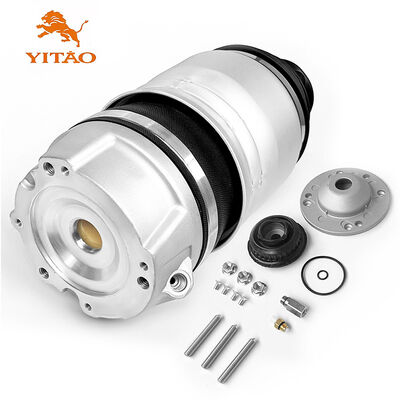 Orientazione posteriore a sinistra Sospensione gommata acciaio molla per Audi Q7 Porsche Cayenne VW Air Suspension